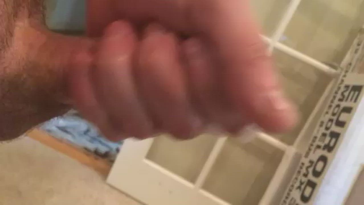 Cum Hands Free Male Masturbation clip