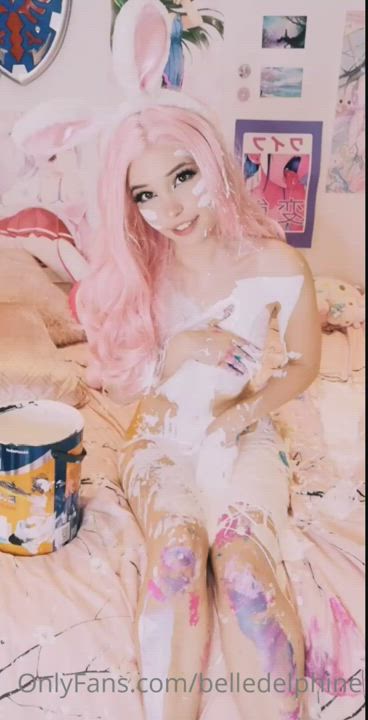 18 Years Old Belle Delphine Messy clip