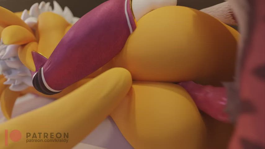 Animation Bed Sex Big Ass Doggystyle Jiggling POV Sex Small Tits Tight Pussy clip
