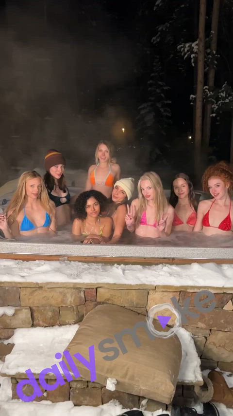 amateur ass babe babes bikini cold cute group hot tub onlyfans amateur-girls bubble-butt