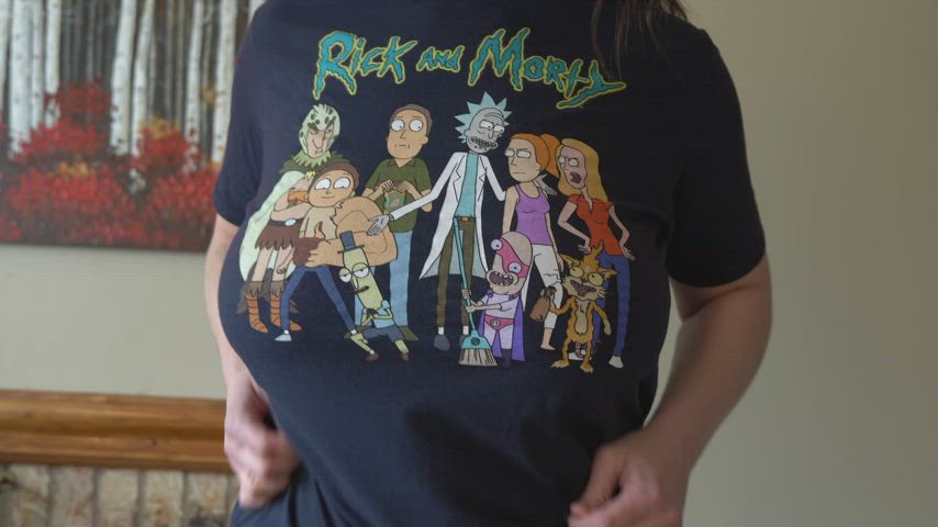 This titty drop is brought to you by Rick &amp; Morty (OC) (Reveal)