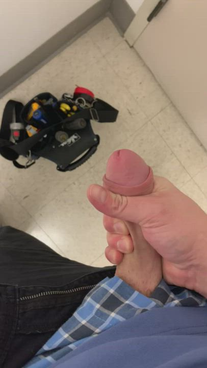 Cock Handjob Work clip