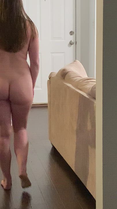 Happy Friday! Part one of a nude delivery dare