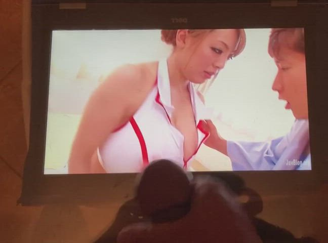 Big Tits Cosplay Costume Cum Hitomi Tanaka Nurse Tits Tribute Porn GIF by sandybridges69