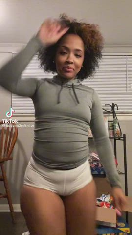 ass ebony twerking clip