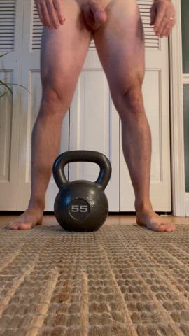 cock fitness onlyfans workout clip