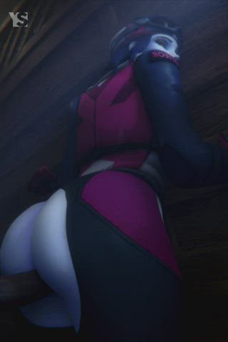 overwatch rule34 sfm standing doggy clip