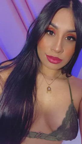 latina model nipples seduction sensual teen teens tits webcam clip