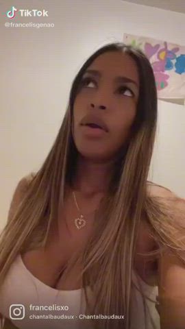 big tits huge tits latina milf tiktok clip