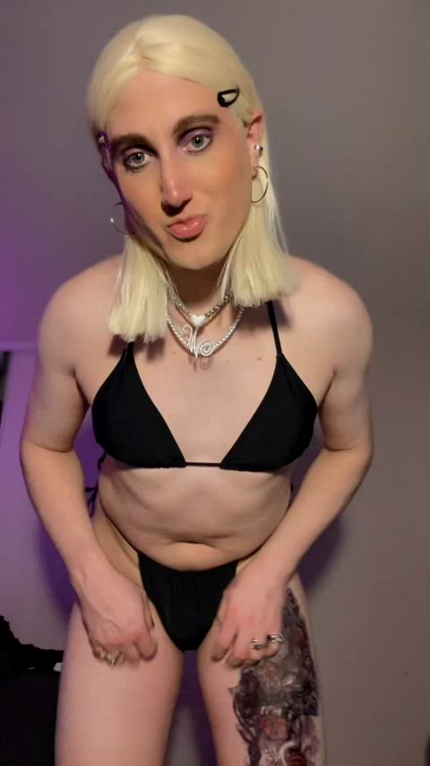 amateur femboy feminization mtf micro bikini onlyfans pmv pawg trans girls trap clip