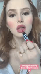 Celebrity Lips Madelaine Petsch clip