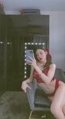 asian dress selfie clip