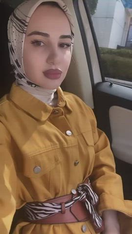 clothed hijab solo clip