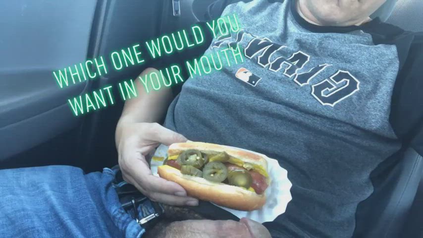 Big Dick Car Cock Tease clip