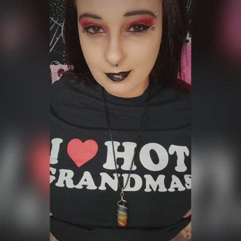 Hottest Goth Gilf Ever