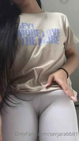 cock trans yoga pants clip