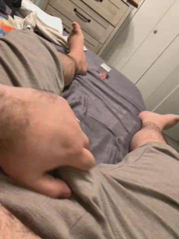 Clothed Male Masturbation Rubbing clip