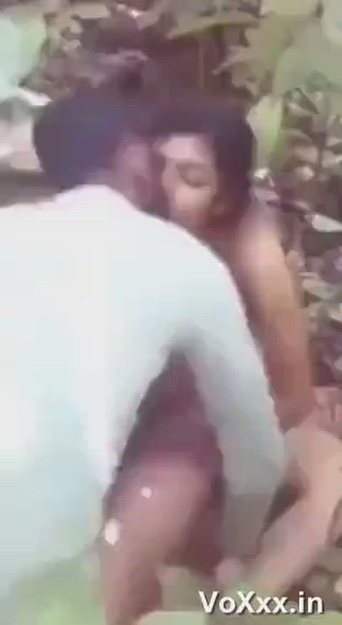 amateur desi hindi homemade indian outdoor clip