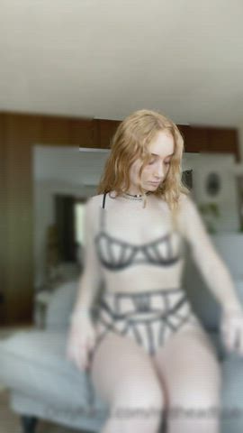 censored lingerie tease clip