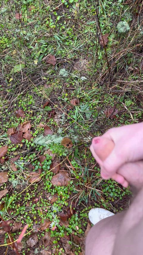 Cumming at the trailhead 