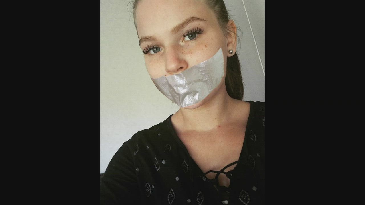 Bondage Gagged Gagging clip