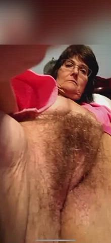 bbw hairy pussy mature clip