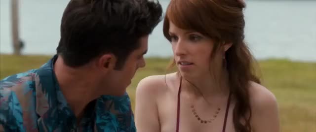 Anna Kendrick Mike and Dave Need Wedding Dates Kiss Scene