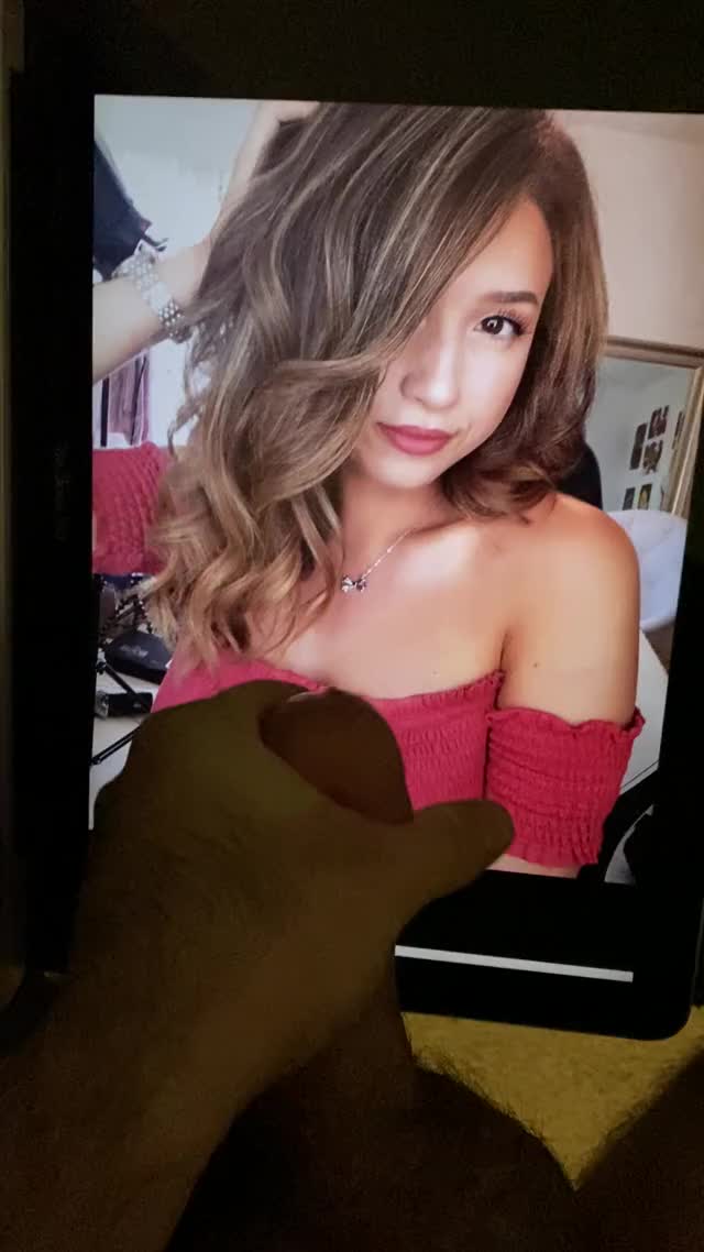 Believe it or not, this is my first time ever jerking off to Pokimane. Definitely