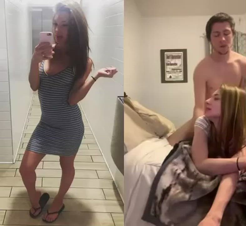 Casual pictures and sextape collage