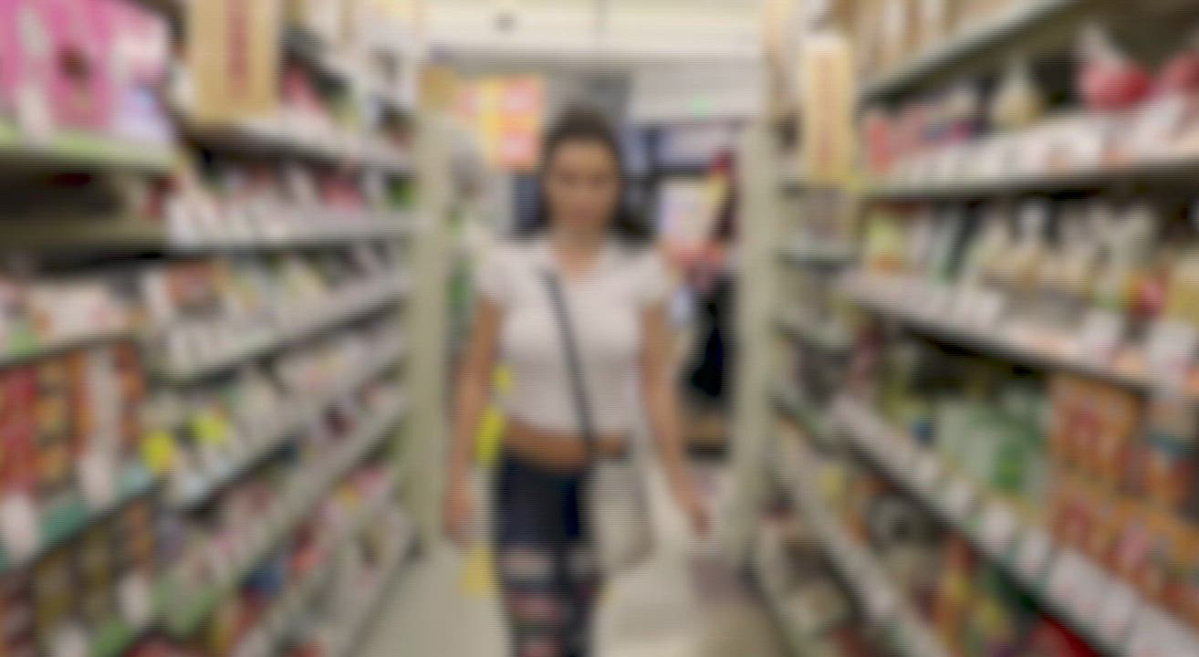 Lana Rhoades at the dollar store