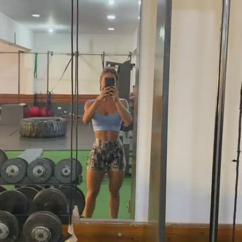 amateur argentinian fitness clip