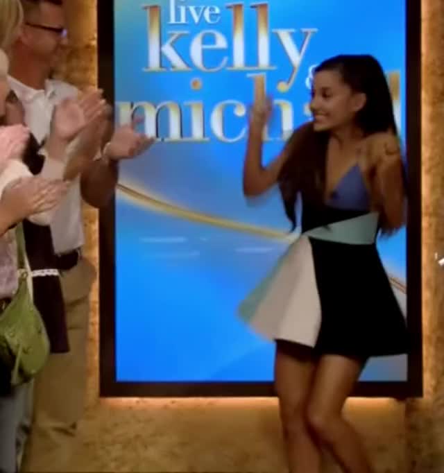 Butt Bump - Kelly and Michael - 2015