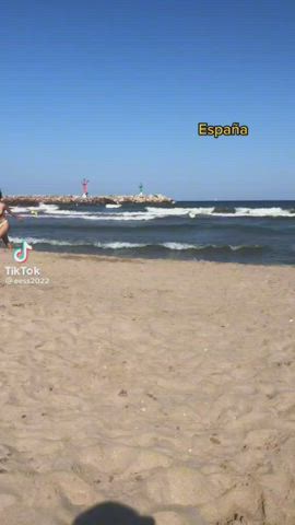 Beach Nipple Nipples Tits Topless clip