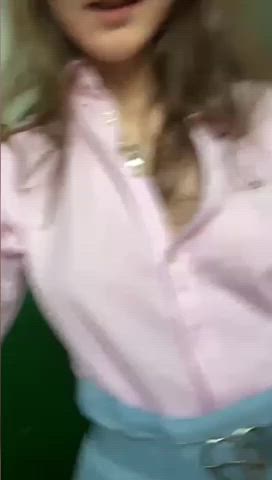 Cute Flashing Pussy Schoolgirl Shaved Pussy Smile Teen Tongue Fetish Upskirt clip