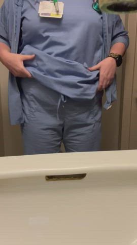 nurse tits titty drop clip