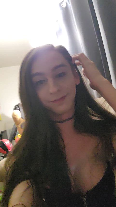 cock corset cute onlyfans tease trans clip