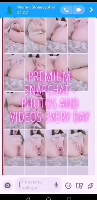 Premium snapchat - photo and video every day ? Alicenice018 ?