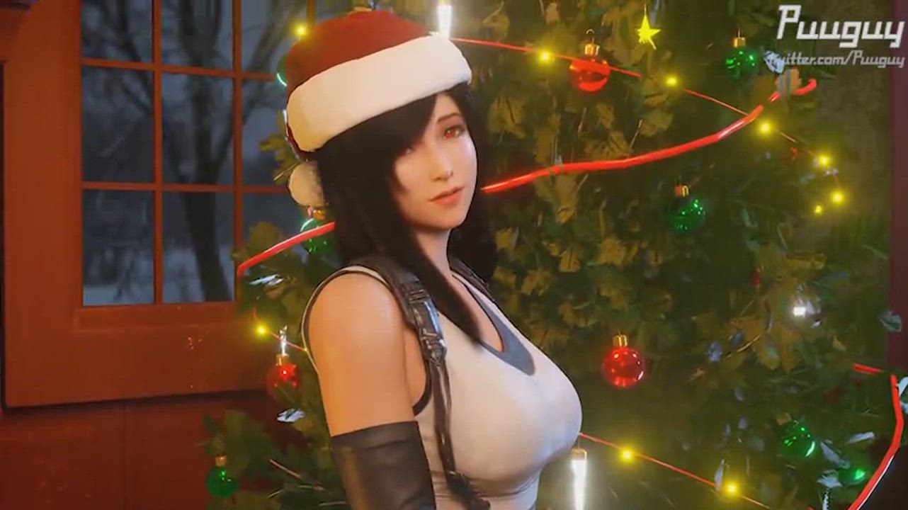 Tifa's Christmas gift (Puuguy) [Final Fantasy 7]