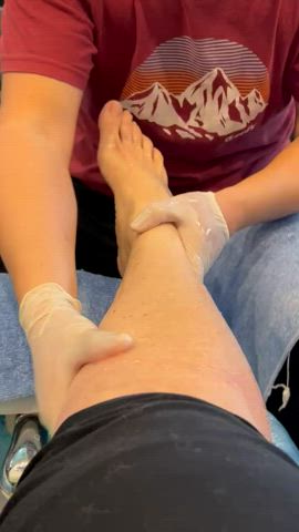 feet feet fetish massage rubbing clip