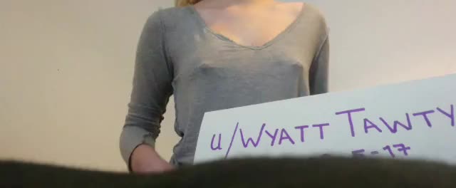 My fake tits are quite the handful - bonus video from my gw verification post 