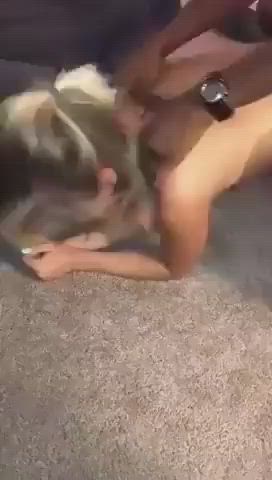 amateur bbc doggystyle gangbang intense interracial orgasm rough white girl clip