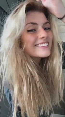 blonde compilation dancing pawg teen tiktok clip