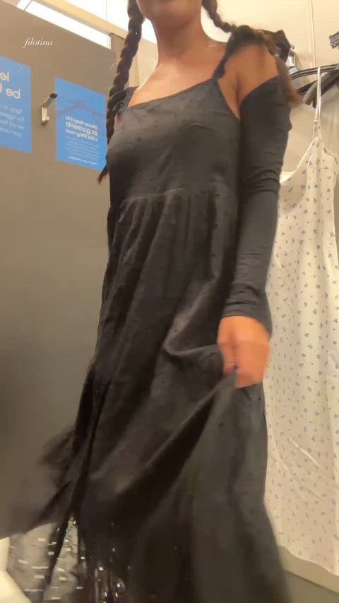 I think I’d look good getting fucked in this dress