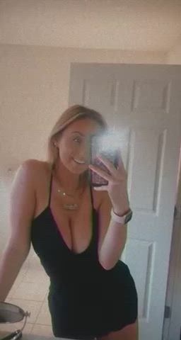 big tits blonde tiktok clip