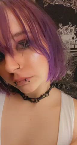 Cute Girls Goth clip