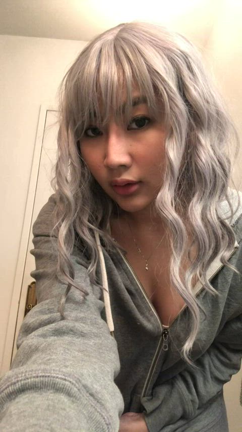 asian teasing lingerie ass clip