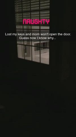 Why mom won't answer the door