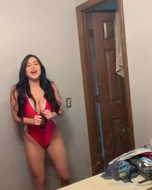 Swimsuit too small for boobs