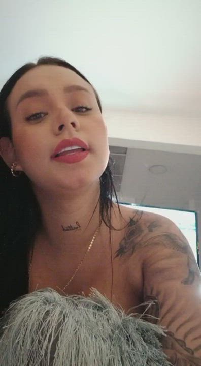 Ass Body Latina Tattoo clip