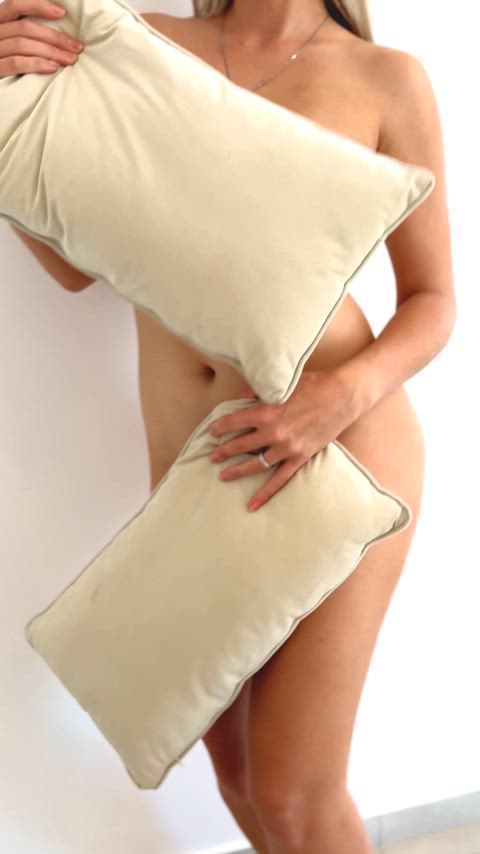 Now you see pillows, now you see more pillows! drop